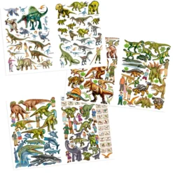 Depesche 11400_B Create Your DINO ZOO Stickerheft Sticker-Spaß Dinosaurier -Nicii Plusch Geschaft 0011400 0011400 11400 05 image zoom