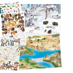 Depesche 11416 Create Your ZOO Malbuch Mit Stickern Kreativbuch Aufkleberspaß -Nicii Plusch Geschaft 0011416 0011416 11416 4 image zoom