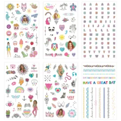 Depesche 11582 TOPModel Tattooblock 6 Bögen Temporäre Tattoos Mit Tollen Motiven 10 Depesche 11582 TOPModel Tattooblock 6 Bögen Temporäre Tattoos Mit Tollen Motiven -Nicii Plusch Geschaft 0011582 0011582 11582 4 image zoom