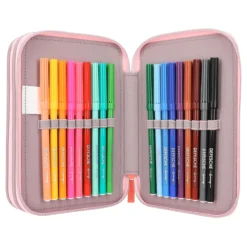 Depesche 11741 TOPModel 3-Fach Federtasche HAPPY TOGETHER Smiley-Allover -Nicii Plusch Geschaft 0011741 0011741 11741 6 image zoom