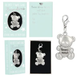 Depesche 11817 Teddy Bär Anhänger In Kleiner Schachtel - Herzensmensch