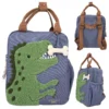 Depesche 11926 Dino World Rucksack Blau DINO Mini Kindergarten Vorschule