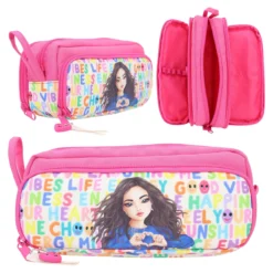 Depesche 11971 TOPModel Schlamper Mäppchen SELFLOVE Miju Good Vibes Wörter