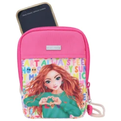 Depesche 11975 TOPModel Mini Bag Kleine Tasche SELFLOVE Lexy Good Vibes Wörter -Nicii Plusch Geschaft 0011975 0011975 11975 4 image zoom