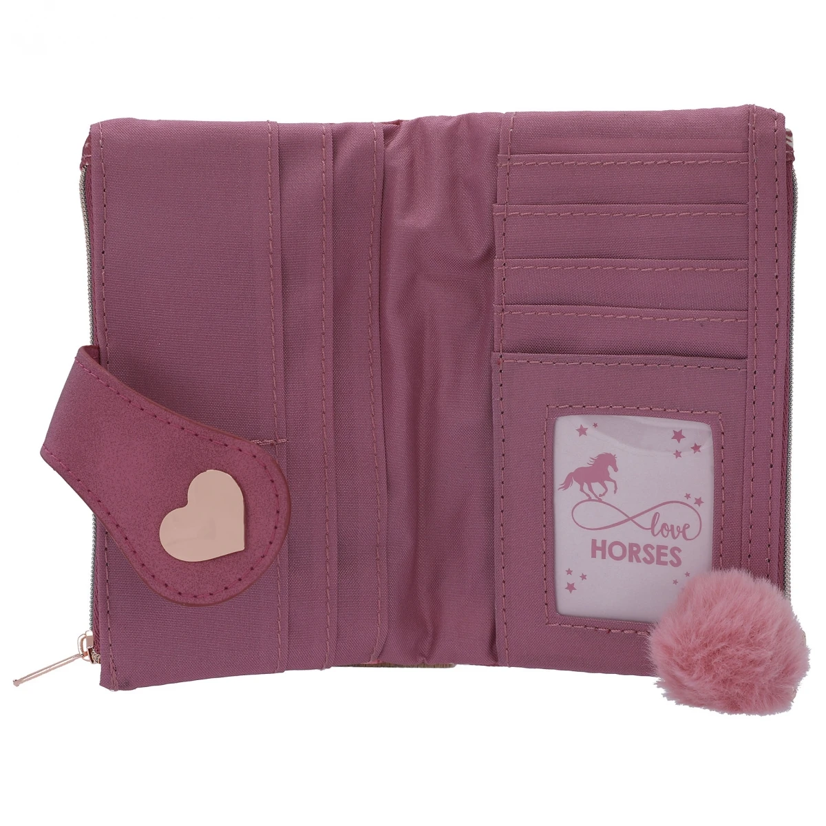 Depesche 11985 Pferd Miss Melody Portemonnaie Geldbörse WILD HORSES Allover 4 Depesche 11985 Pferd Miss Melody Portemonnaie Geldbörse WILD HORSES Allover – Bild 4