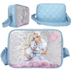 Depesche 11997 TOPModel Große Umhängetasche ICEWORLD Eisprinzessin Eisbär