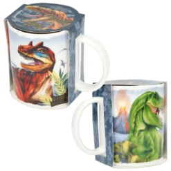 Depesche 12030 DINO World Becher Tasse Porzellan 320ml Dinosaurier T-Rex Allosaurus -Nicii Plusch Geschaft 0012030 0012030 12030 5 image zoom
