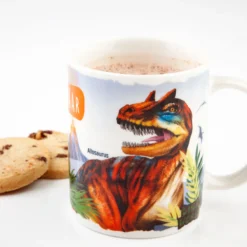 Depesche 12030 DINO World Becher Tasse Porzellan 320ml Dinosaurier T-Rex Allosaurus -Nicii Plusch Geschaft 0012030 0012030 12030 6 image zoom