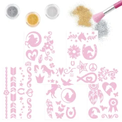 Depesche 12032 Pferd Miss Melody Glitzer Tattoo Set Einmal-Tattoo Abwaschbar 9 Depesche 12032 Pferd Miss Melody Glitzer Tattoo Set Einmal-Tattoo Abwaschbar -Nicii Plusch Geschaft 0012032 0012032 12032 4 image zoom
