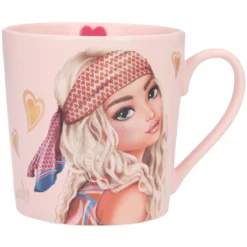 Depesche 12034 TOPModel Becher Tasse SEVENTIES Candy Pink Hippie Happy Day -Nicii Plusch Geschaft 0012034 0012034 12034 3 image zoom