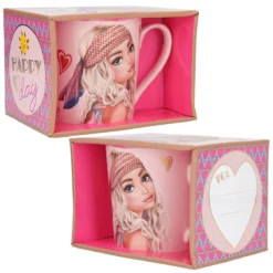 Depesche 12034 TOPModel Becher Tasse SEVENTIES Candy Pink Hippie Happy Day -Nicii Plusch Geschaft 0012034 0012034 12034 5 image zoom