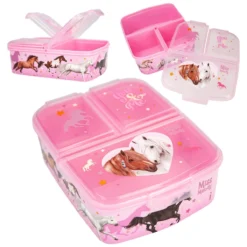 Depesche 12038 Pferd Miss Melody Brotdose Lunchbox WILD HORSES Rosa You & Me