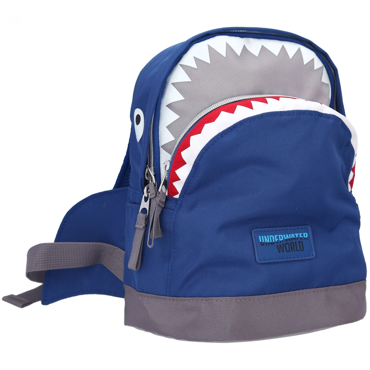 Depesche 12042 Dino World Kinder - Rucksack Hai UNDERWATER World Ca 27x22cm Blau 3 Depesche 12042 Dino World Kinder - Rucksack Hai UNDERWATER World Ca 27x22cm Blau – Bild 3