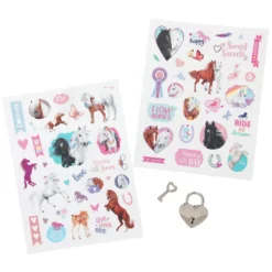 Depesche 12048_A Pferd Miss Melody Tagebuch Mit Stickern Melody Herzchen Pink 10 Depesche 12048_A Pferd Miss Melody Tagebuch Mit Stickern Melody Herzchen Pink -Nicii Plusch Geschaft 0012048 0012048 12048 6 image zoom