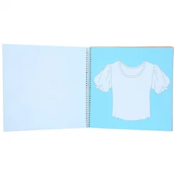 Depesche 12050 TOPModel T-Shirt Designer Malbuch Design-Ideen +Sticker Kreativ -Nicii Plusch Geschaft 0012050 0012050 12050 6 image zoom