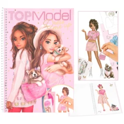 Depesche 12074 TOPModel Dress Me Up Groß CORGI Hunde & Hayden Sticker Kreativ