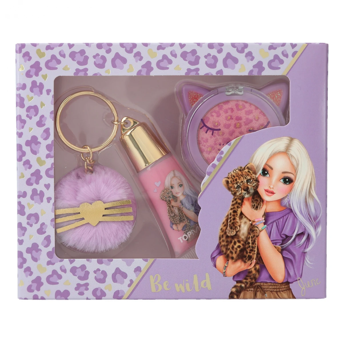 Depesche 12084 TOPModel Beauty Set LILAC LEO LOVE Leopard Lila Be Wild 2 Depesche 12084 TOPModel Beauty Set LILAC LEO LOVE Leopard Lila Be Wild – Bild 2