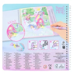 Depesche 12096 Prinzessin Princess Mimi Aqua Magic Book Malbuch Mit Wasserstift -Nicii Plusch Geschaft 0012096 0012096 12096 6 image zoom