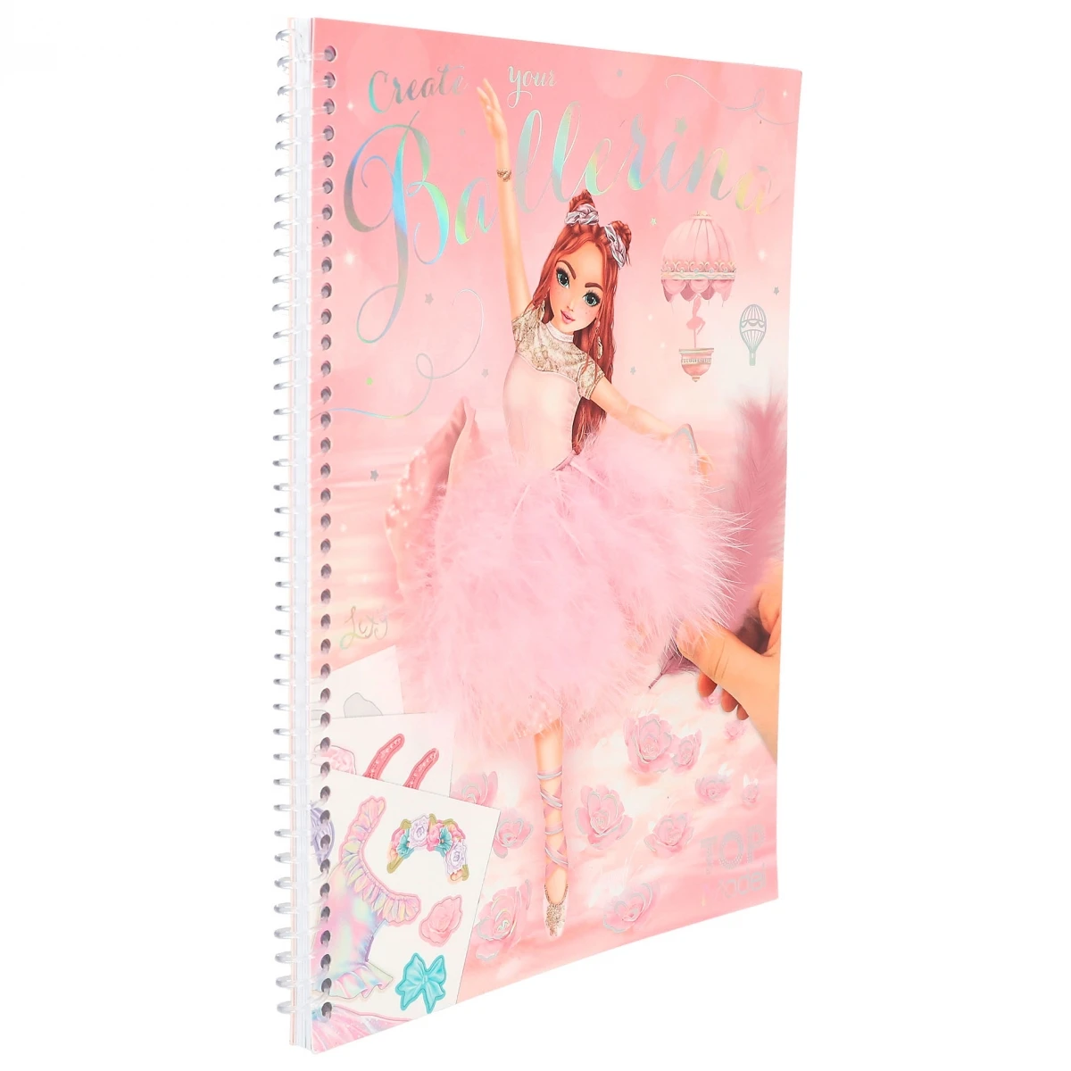 Depesche 12122 Create Your TOPModel Malbuch Mit Stickern BALLET Ballett +Sticker 3 Depesche 12122 Create Your TOPModel Malbuch Mit Stickern BALLET Ballett +Sticker – Bild 3