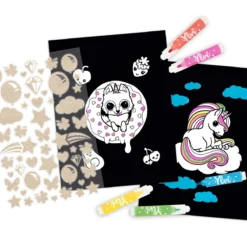 Depesche 12169 Einhorn Ylvi And The Minimoomis Neon-Malbuch-Set Kreativset -Nicii Plusch Geschaft 0012169 0012169 12169 4 image zoom