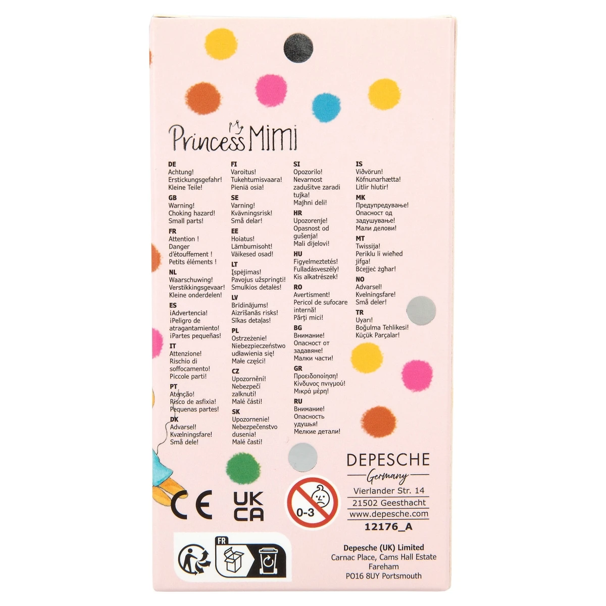 Depesche 12176 Princess Prinzessin Mimi Tricolor Wachsmaler Set Wachsmalstifte 6 Depesche 12176 Princess Prinzessin Mimi Tricolor Wachsmaler Set Wachsmalstifte – Bild 6
