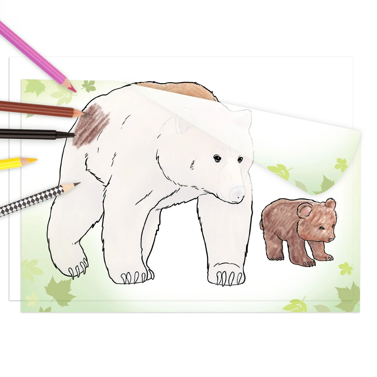 Depesche 12178 Wildtiere Durchpausbuch 24 Motive Kreativbuch Malbuch 3 Depesche 12178 Wildtiere Durchpausbuch 24 Motive Kreativbuch Malbuch – Bild 3