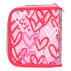 Depesche 12233 TOPModel Portemonnaie ONE LOVE Rot-rosa Mit Herzen Und Glitzer -Nicii Plusch Geschaft 0012233 0012233 12233 4 image zoom