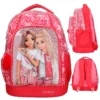 Depesche 12238 TOPModel Schulrucksack ONE LOVE Rot-rosa Herzen Und Glitzer