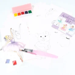 Depesche 12248 TOPModel Watercolour Set BALLET Ballett Aquarellpapier Kreativset 8 Depesche 12248 TOPModel Watercolour Set BALLET Ballett Aquarellpapier Kreativset -Nicii Plusch Geschaft 0012248 0012248 12248 4 image zoom