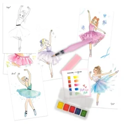 Depesche 12248 TOPModel Watercolour Set BALLET Ballett Aquarellpapier Kreativset 9 Depesche 12248 TOPModel Watercolour Set BALLET Ballett Aquarellpapier Kreativset -Nicii Plusch Geschaft 0012248 0012248 12248 5 image zoom