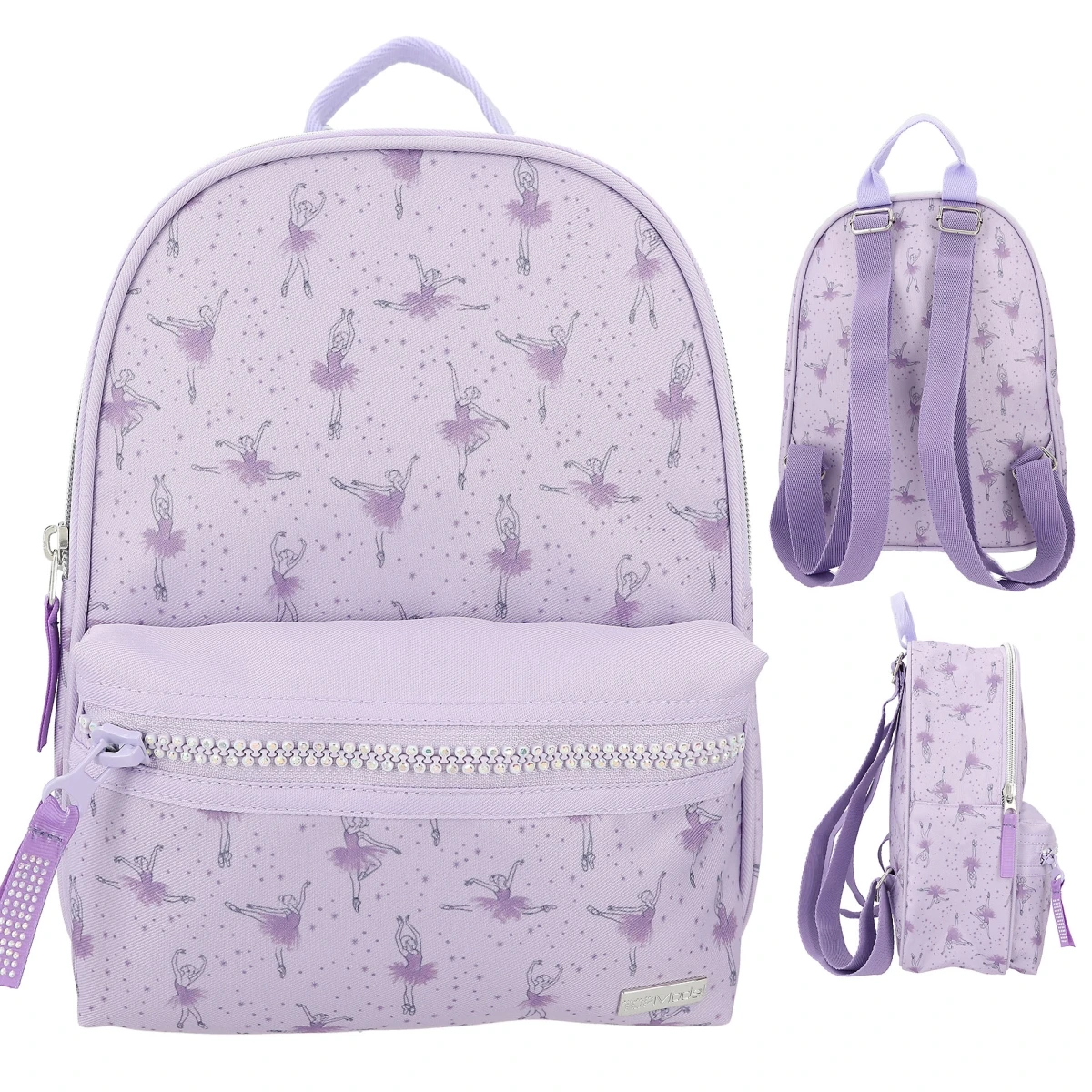 Depesche 12250 TOPModel Freizeit Rucksack BALLET Ballett Ballerina Allover Lila 1 Depesche 12250 TOPModel Freizeit Rucksack BALLET Ballett Ballerina Allover Lila