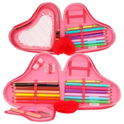 Depesche 12260 TOPModel Herz-Federtasche ONE LOVE Rot-rosa Herzen Und Glitzer 10 Depesche 12260 TOPModel Herz-Federtasche ONE LOVE Rot-rosa Herzen Und Glitzer -Nicii Plusch Geschaft 0012260 0012260 12260 4 image zoom