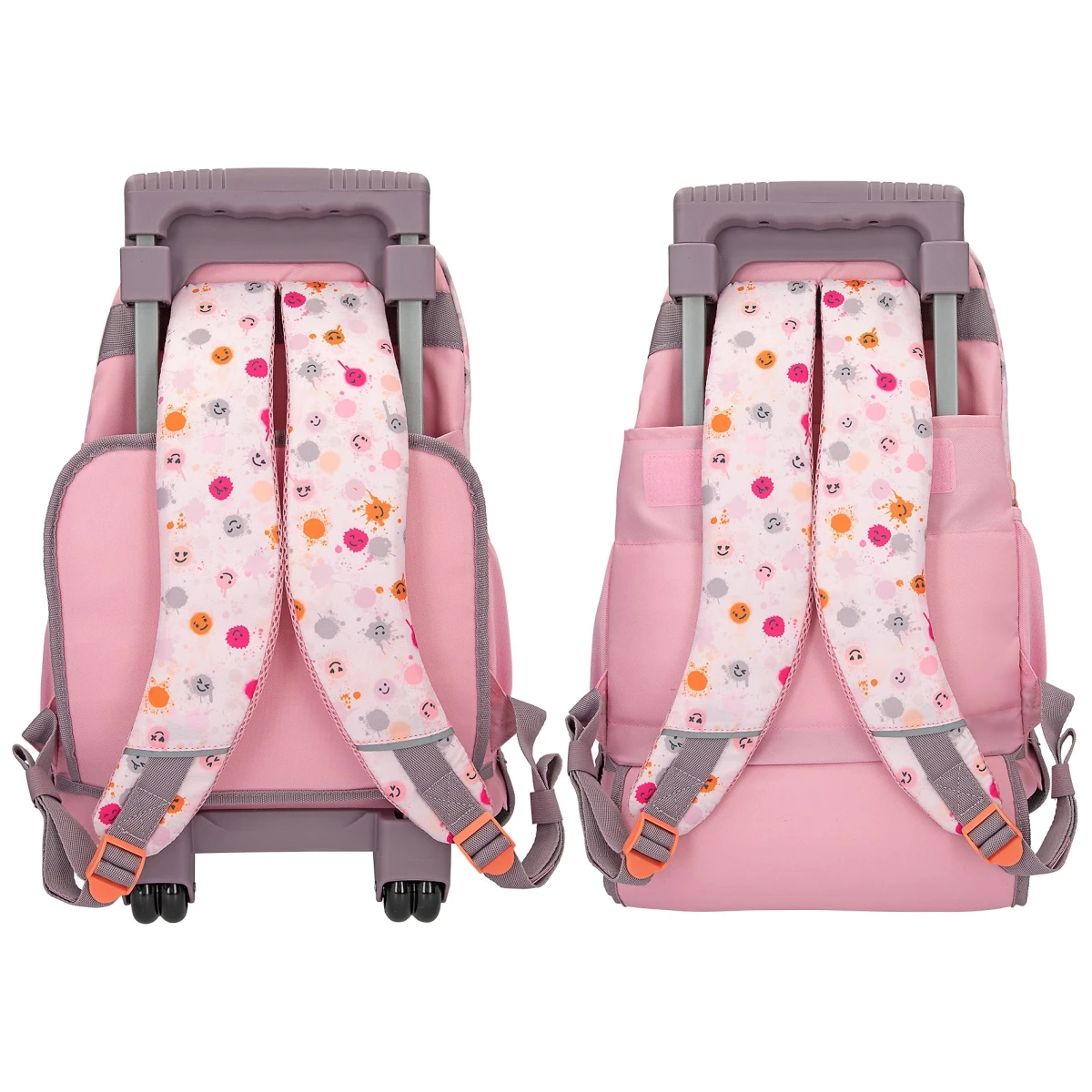 Depesche 12267 TOPModel Schulrucksack Trolley HAPPY TOGETHER Smiley-Allover 7 Depesche 12267 TOPModel Schulrucksack Trolley HAPPY TOGETHER Smiley-Allover – Bild 7
