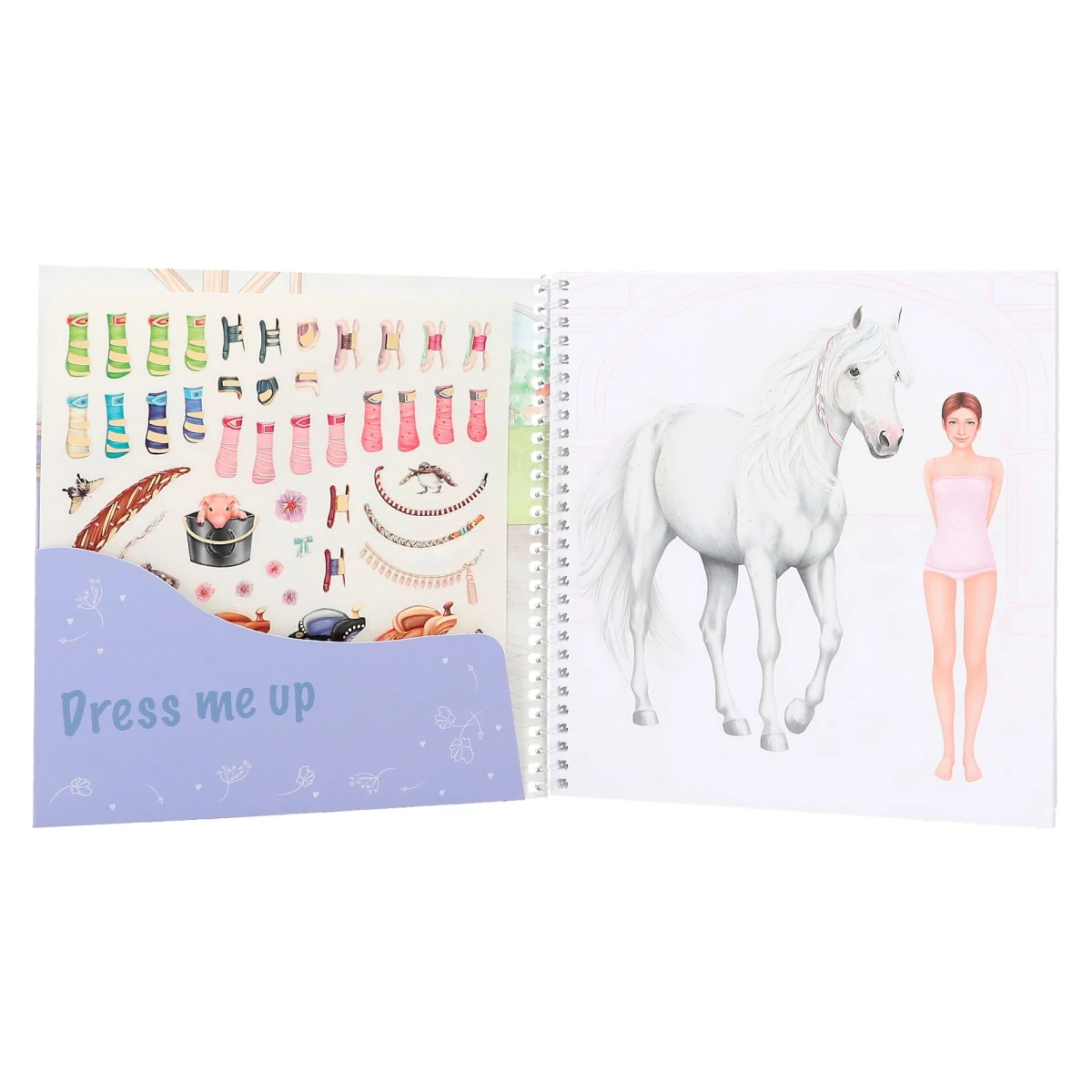Depesche 12287 Pferd Miss Melody Dress Me Up Sticker- Und Malbuch Kretivbuch 3 Depesche 12287 Pferd Miss Melody Dress Me Up Sticker- Und Malbuch Kretivbuch – Bild 3