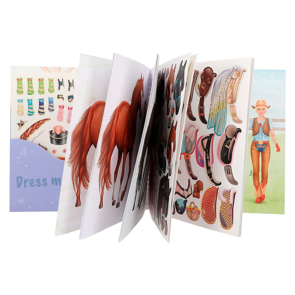 Depesche 12287 Pferd Miss Melody Dress Me Up Sticker- Und Malbuch Kretivbuch 6 Depesche 12287 Pferd Miss Melody Dress Me Up Sticker- Und Malbuch Kretivbuch – Bild 6
