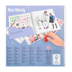 Depesche 12287 Pferd Miss Melody Dress Me Up Sticker- Und Malbuch Kretivbuch 13 Depesche 12287 Pferd Miss Melody Dress Me Up Sticker- Und Malbuch Kretivbuch -Nicii Plusch Geschaft 0012287 0012287 12287 7 image zoom