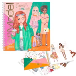 Depesche 12288 TOPModel Dress Me Up Stickerbuch Kleidung Und Accessoires