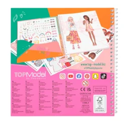 Depesche 12288 TOPModel Dress Me Up Stickerbuch Kleidung Und Accessoires -Nicii Plusch Geschaft 0012288 0012288 12288 5 image zoom