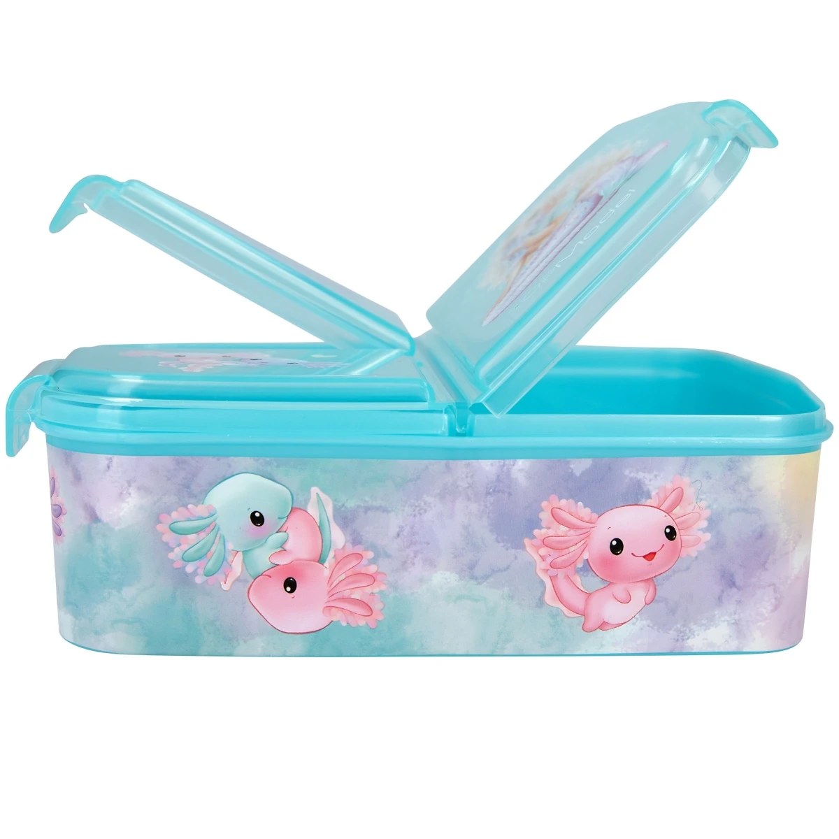 Depesche 12291 TOPModel Brotdose Lunchbox MERMAID Meerjungfrau & Axolotl Türkis 4 Depesche 12291 TOPModel Brotdose Lunchbox MERMAID Meerjungfrau & Axolotl Türkis – Bild 4