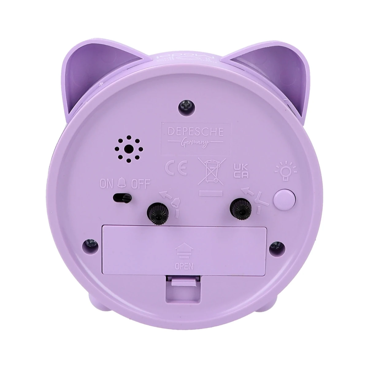 Depesche 12293 TOPModel Wecker MERMAID Meerjungfrau & Axolotl Lila Violett 6 Depesche 12293 TOPModel Wecker MERMAID Meerjungfrau & Axolotl Lila Violett – Bild 6