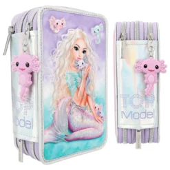 Depesche 12297 TOPModel 3-Fach Federtasche MERMAID Meerjungfrau & Axolotl -Nicii Plusch Geschaft 0012297 0012297 12297 3 image zoom