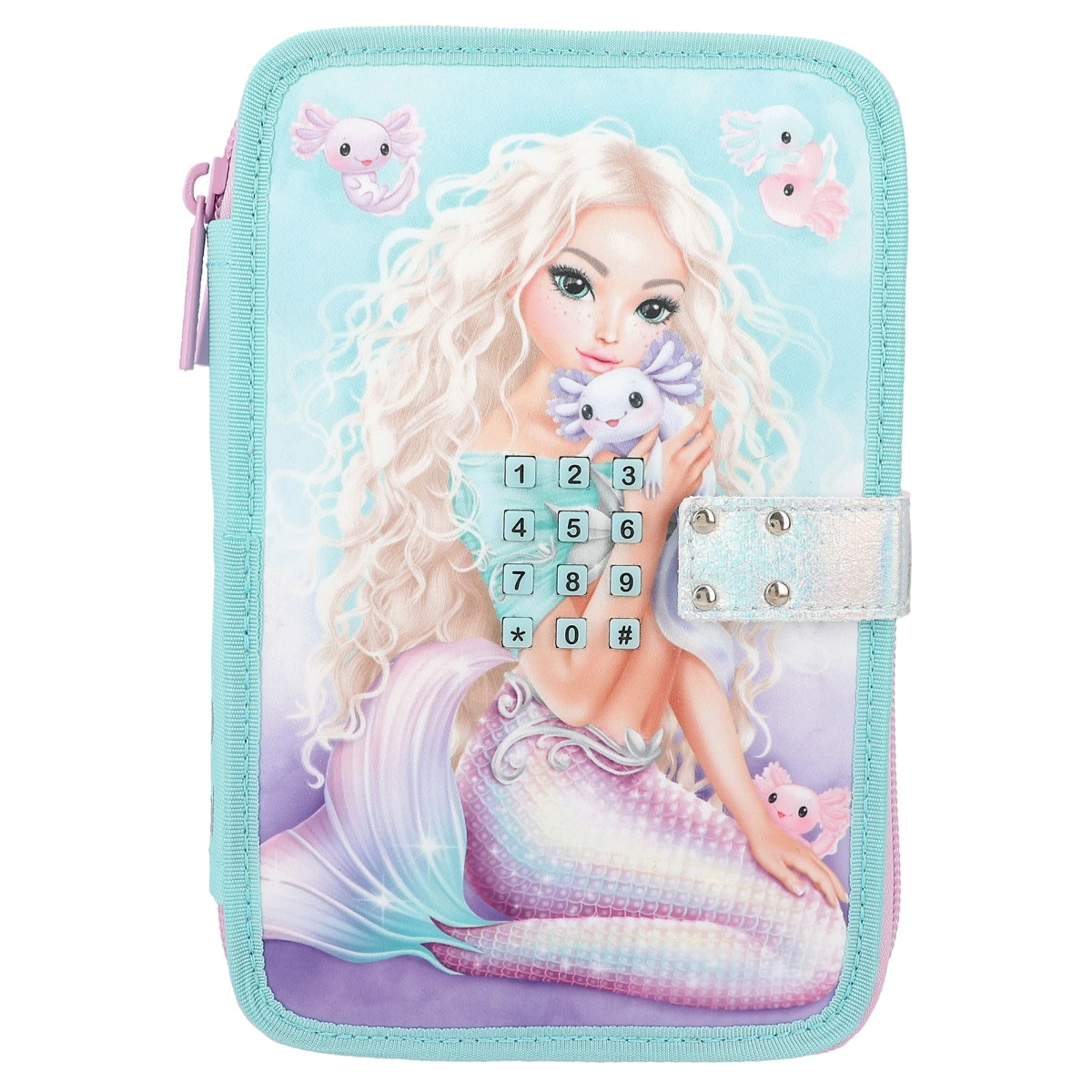 Depesche 12299 TOPModel Federtasche Mit Code MERMAID Meerjungfrau & Axolotl 2 Depesche 12299 TOPModel Federtasche Mit Code MERMAID Meerjungfrau & Axolotl – Bild 2