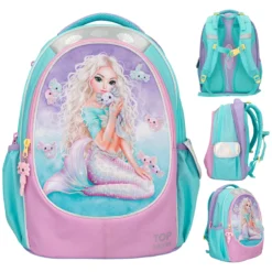 Depesche 12304 TOPModel Schulrucksack Rucksack MERMAID Meerjungfrau & Axolotl