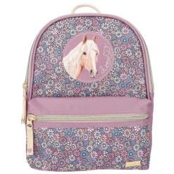 Depesche 12312 Pferd Miss Melody Freizeit Rucksack FLOWERFIELD Blumen Lila