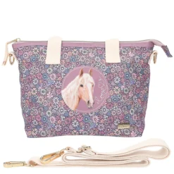 Depesche 12313 Pferd Miss Melody Mini Shopper Tasche FLOWERFIELD Blumen Lila -Nicii Plusch Geschaft 0012313 0012313 12313 5 image zoom