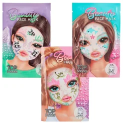 Depesche 12325 TOPModel 3er-Set Beauty Tuchmaske BEAUTY And ME Gesichtsmasken