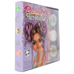 Depesche 12327 TOPModel Glitzer Tattoo Set BEAUTY And ME Klebetattoos & Glitzer -Nicii Plusch Geschaft 0012327 0012327 12327 3 image zoom