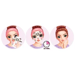 Depesche 12333 TOPModel 3er-Set Tuchmaske Tiere BEAUTY And ME Gesichtsmasken -Nicii Plusch Geschaft 0012333 0012333 12333 6 image zoom