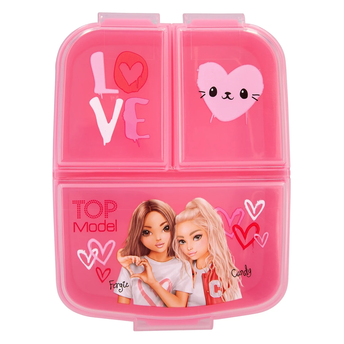 Depesche 12365 TOPModel Lunchbox Brotdose ONE LOVE Candy Fergie Herzen 2 Depesche 12365 TOPModel Lunchbox Brotdose ONE LOVE Candy Fergie Herzen – Bild 2