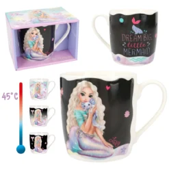 Depesche 12373 TOPModel Becher Tasse MERMAID Meerjungfrau & Axolotl Farbwechsel